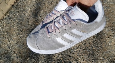 Adidas gazelle femme fille grise et rose. Portées. Occasion. pointure 38 2/3 | eBay
